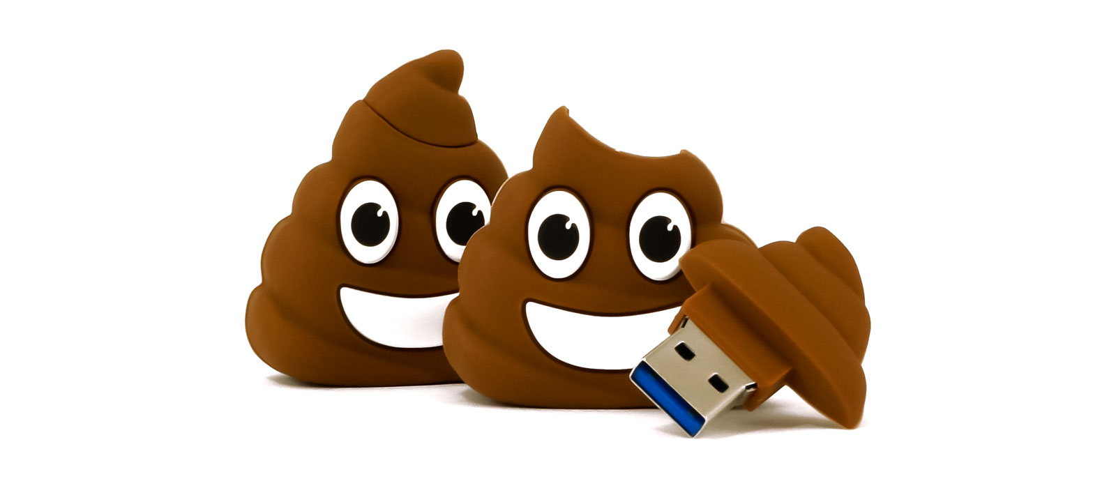 Poop Emoji Usb Flash Drive 1