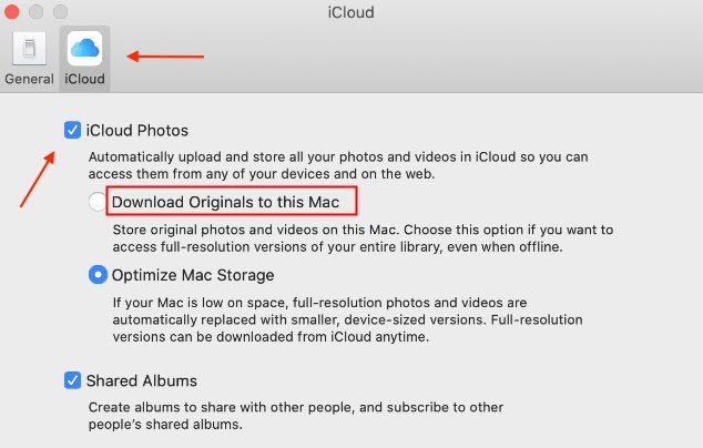 How to transfer photos from iCloud to external hard drive through photos app