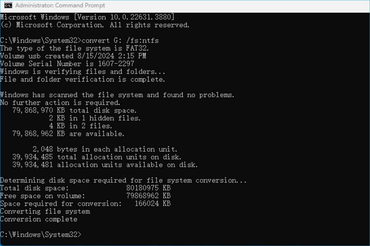 administrative command prompt