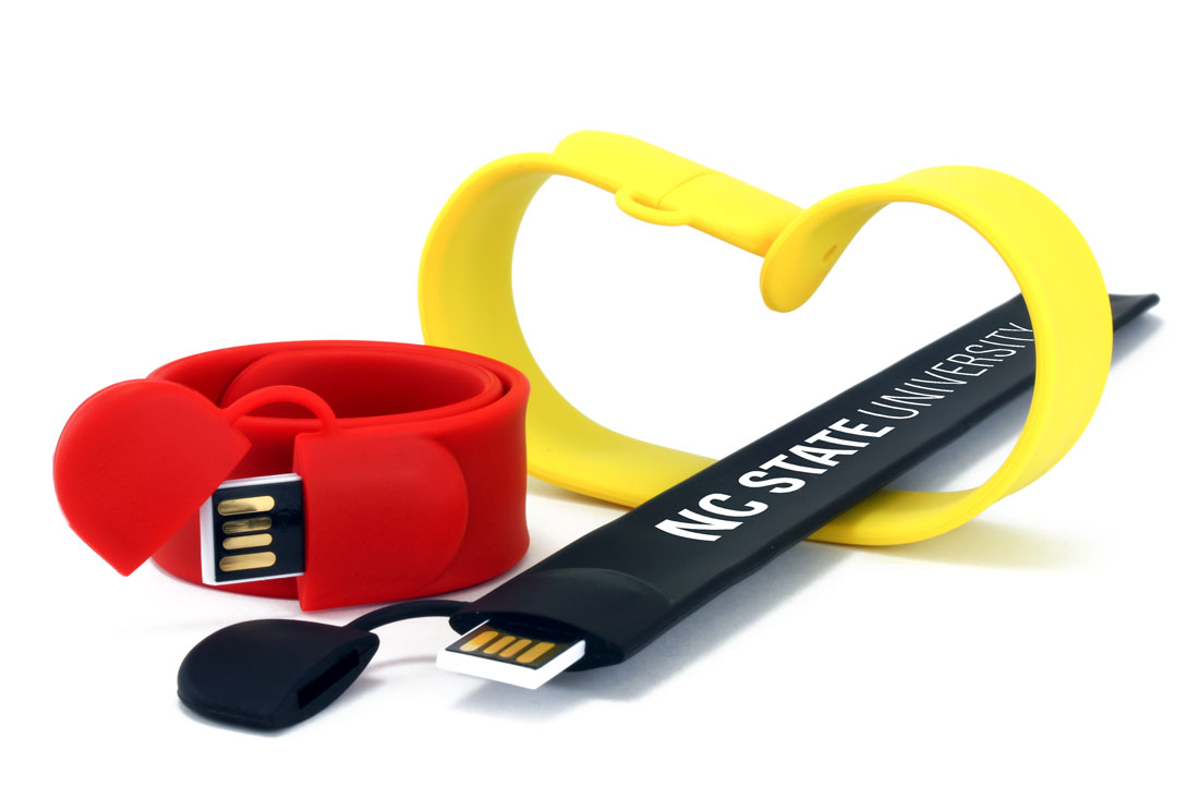 Wearable USB Flash Slap Bracelet 