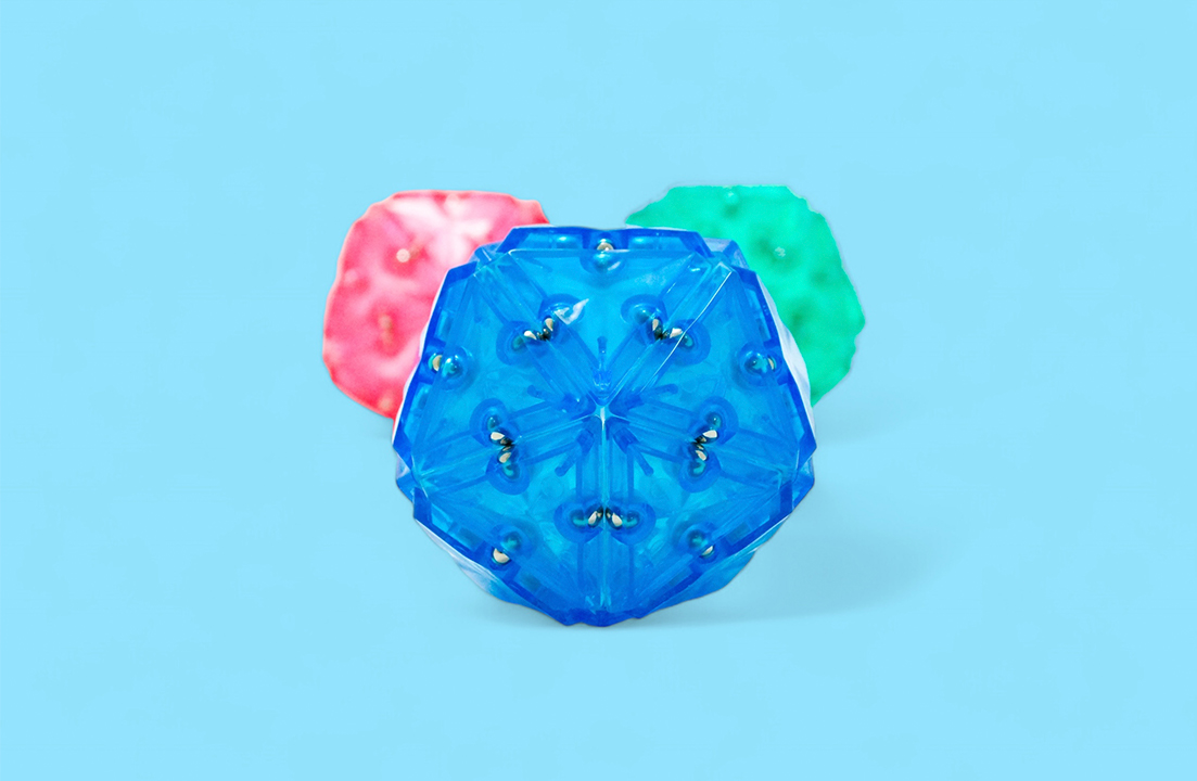 Fidget Toy Sphere Blue